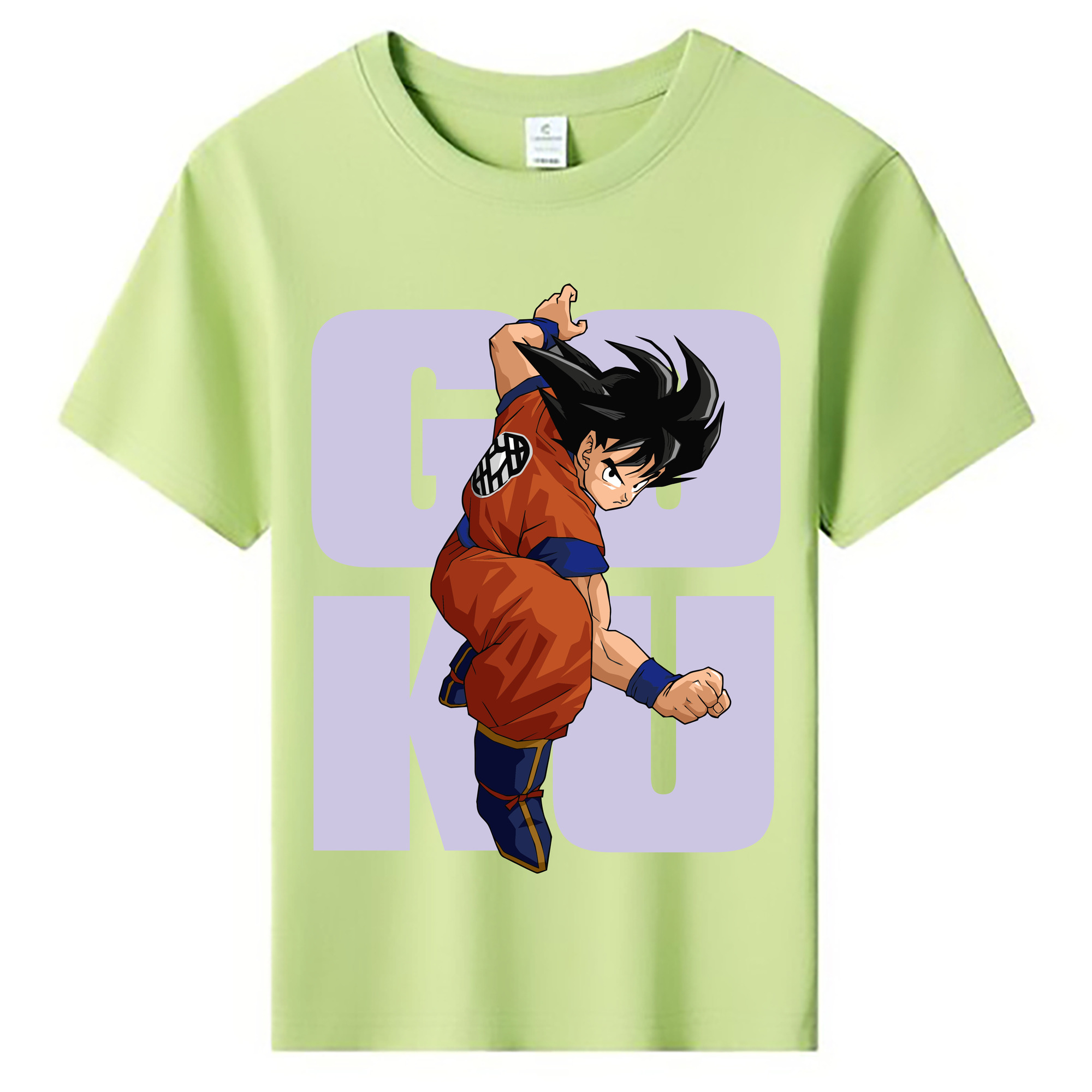 （画像用） ドラゴンボール 孫悟空（そん ごくう）Son Goku カカロット DRAGON BALL Kakarotto 綿100％キッズTシャツ（フロントプリント）